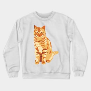 Ginger Cat Crewneck Sweatshirt